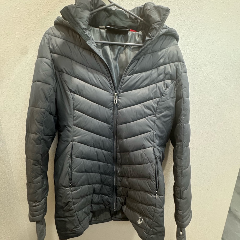 Spyder Grey Quilted Jacket
